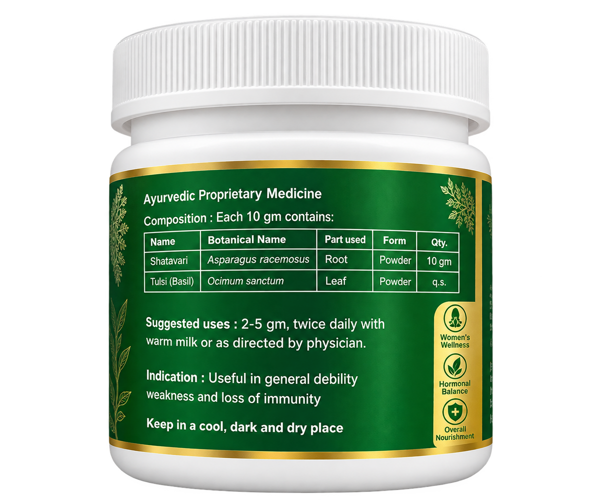 BY SHATAVARI POWDER 100gm | AYURVEDIC FOR WOMEN'S WELLNESS