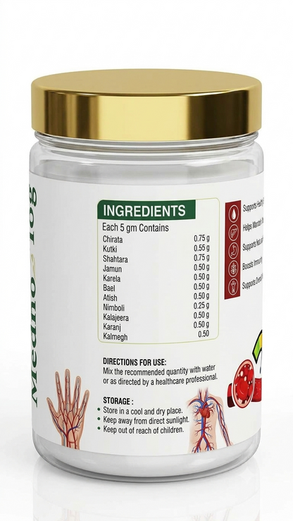 BY Nutrition Medho-Yog – Ayurvedic Weight Management Supplement 400 gm