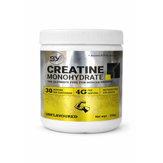 Baid Yog Creatine Monohydrate – Unflavoured | 4g Per Serving | 250g