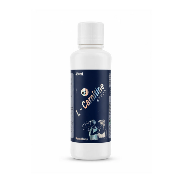 Baid Yog L-Carnitine Syrup – Mango Flavour Sports Nutrition Supplement | 450 ml
